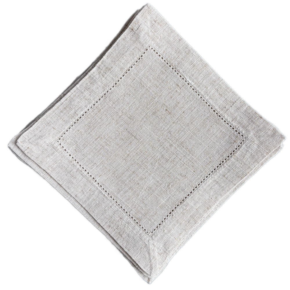 100% Linen napkin cocktail napkin
