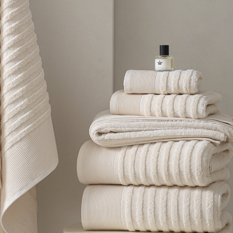 Native cotton bath towel Natural Cotton Face Towel